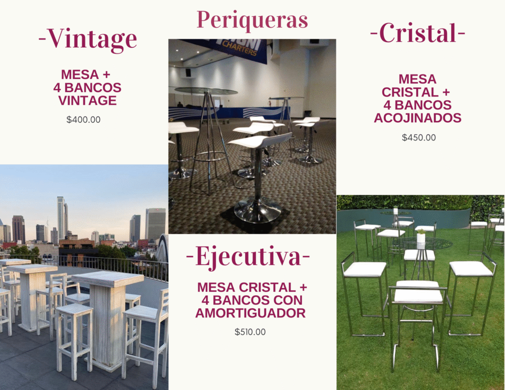 Periqueras de Cristal